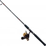 Electric Underspin Spincast Reel and Fishing Rod